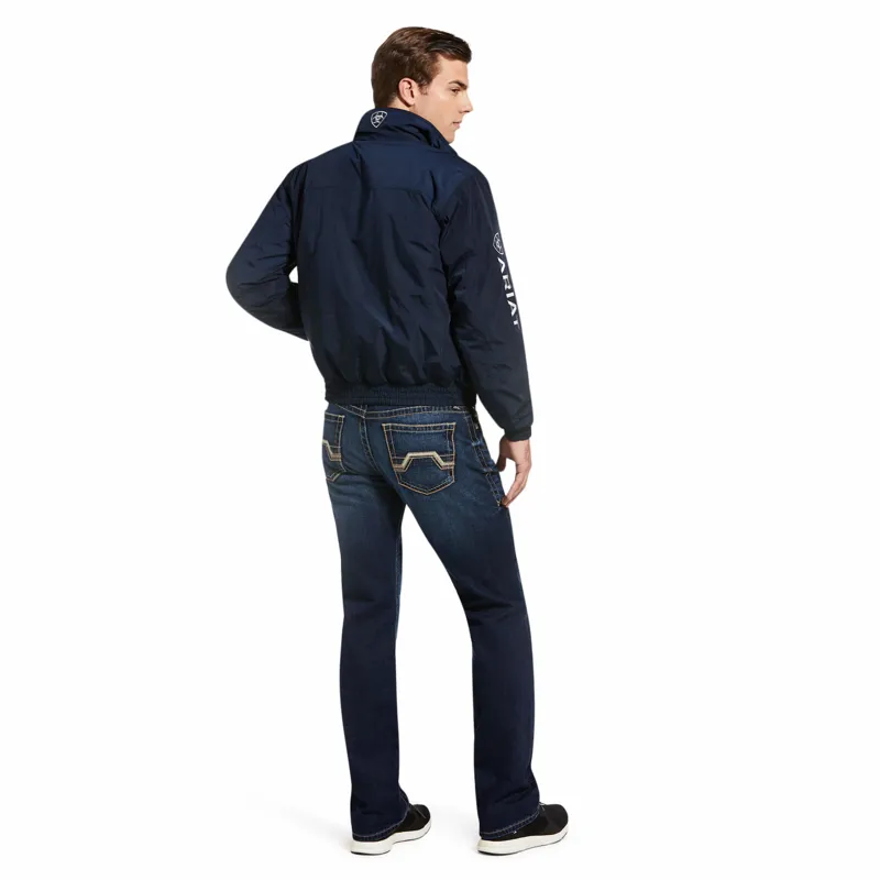Ariat Mens Stable Insulated Jacket in Navy-2